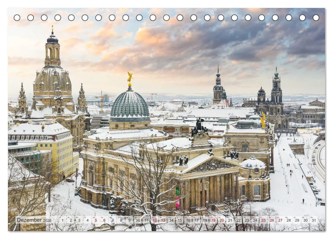 Bild: 9783516412581 | Dresden - zeitlose Schönheit (Tischkalender 2026 DIN A5 quer),...