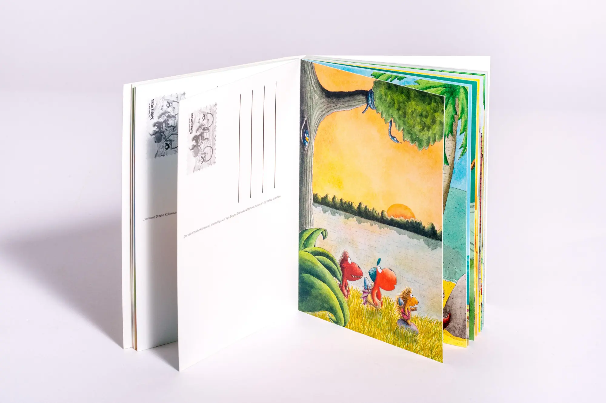 Bild: 9783570182581 | Der kleine Drache Kokosnuss - Postkarten-Buch | Ingo Siegner | Buch