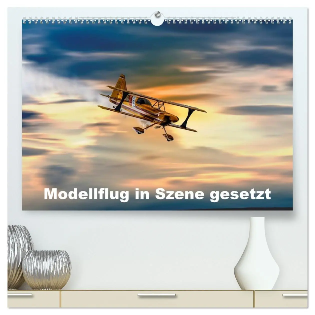 Cover: 9783594182581 | Modellflug in Szene gesetzt (hochwertiger Premium Wandkalender 2027...