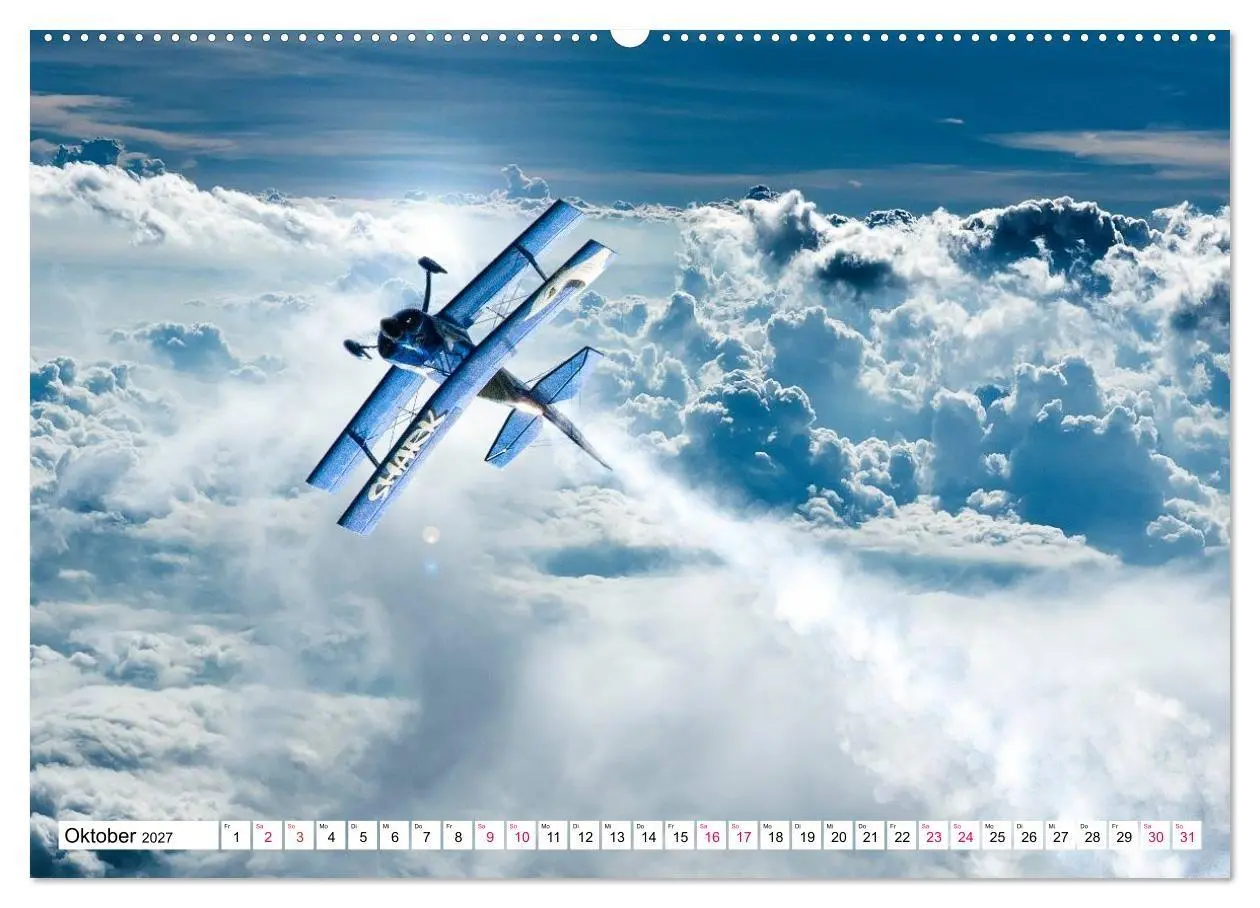 Bild: 9783594182581 | Modellflug in Szene gesetzt (hochwertiger Premium Wandkalender 2027...