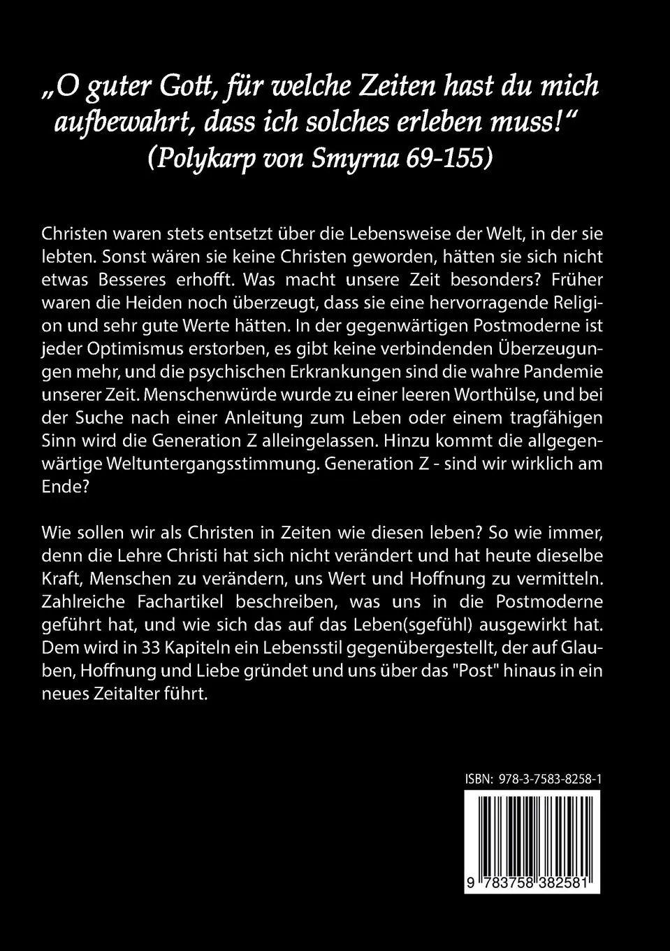 Rückseite: 9783758382581 | Mit Würde und Stil durch die Postmoderne | Ein christlicher Knigge