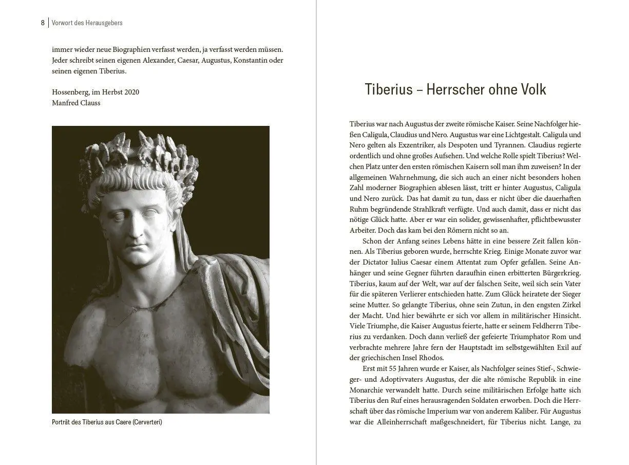 Bild: 9783805352581 | Tiberius | Kaiser ohne Volk | Holger Sonnabend | Buch | 272 S. | 2021