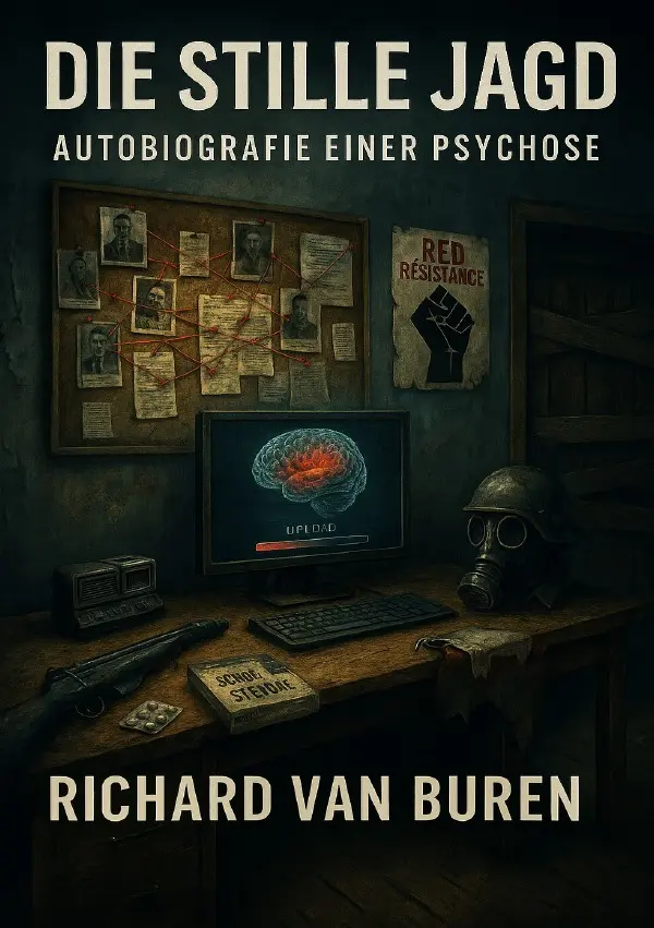Cover: 9783819762581 | Die stille Jagd | Autobiografie einer Psychose | Richard van Buren Cover: 9783819762581 | Die stille Jagd | Autobiografie einer Psychose | Richard van Buren