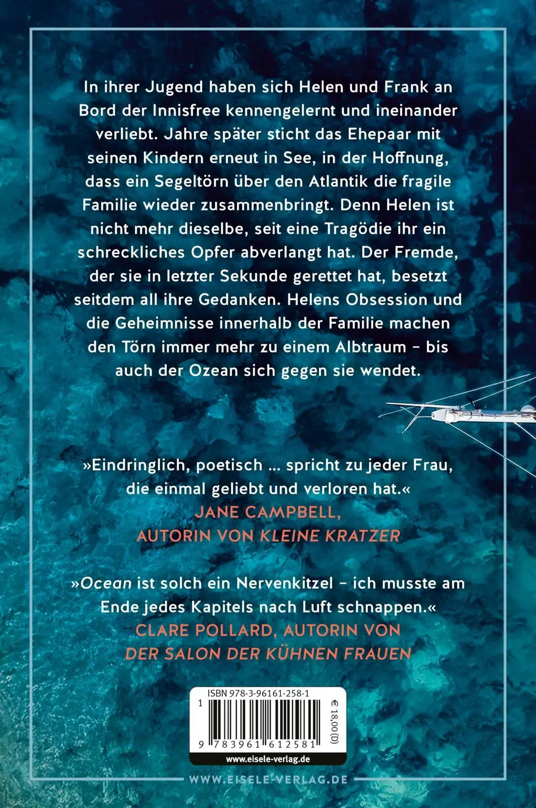 Rückseite: 9783961612581 | Ocean - Gefangen im Blau | Polly Clark | Taschenbuch | 336 S. | 2025