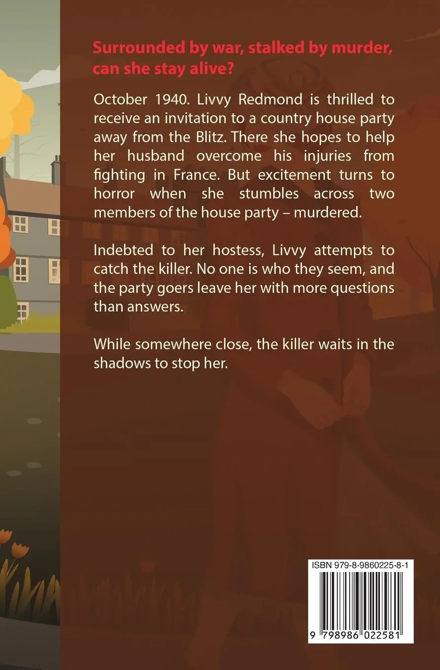 Rückseite: 9798986022581 | Deadly Manor | Kate Parker | Taschenbuch | Englisch | 2023 | JDP Press
