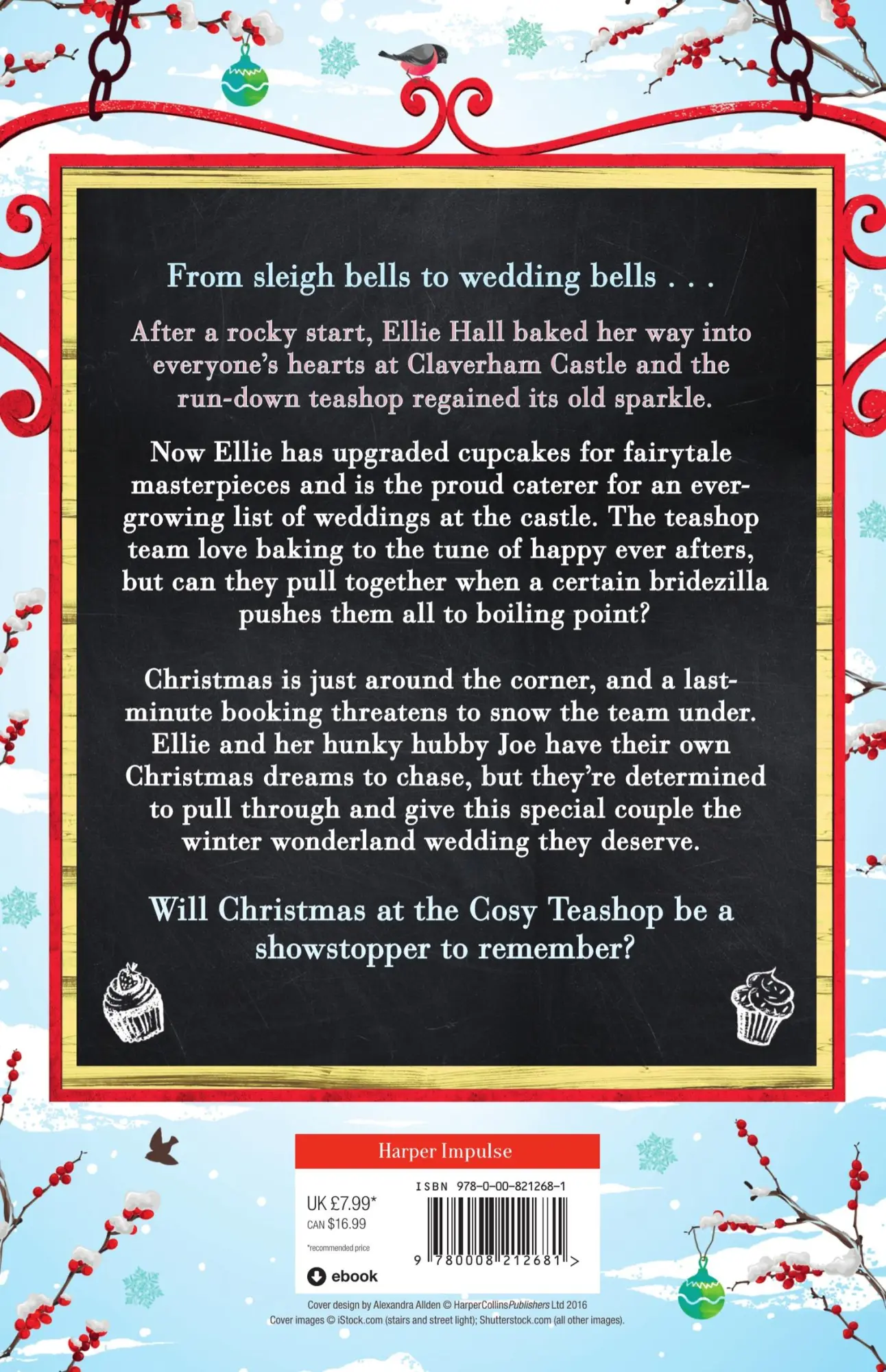 Rückseite: 9780008212681 | The Cosy Christmas Teashop | Caroline Roberts | Taschenbuch | 372 S.