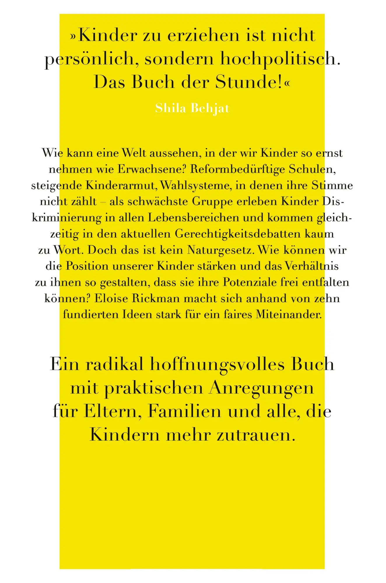 Bild: 9783446282681 | Wie wir die Rechte unserer Kinder stärken in einer Welt, die für...