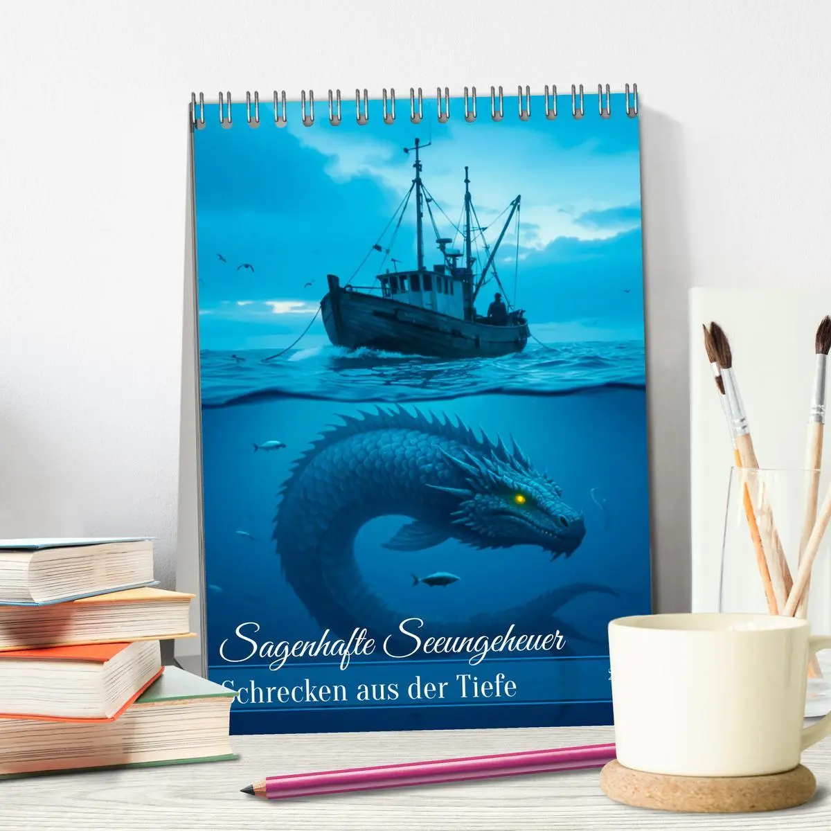 Bild: 9783516642681 | Sagenhafte Seeungeheuer - Schrecken aus der Tiefe (Tischkalender...