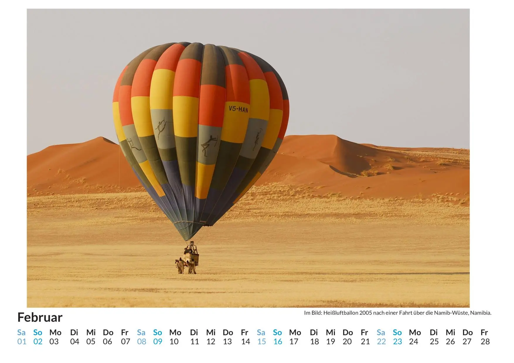 Bild: 9783759122681 | Eine Fahrt mit dem Heißluftballon - (Wandkalender 2025, Kalender...