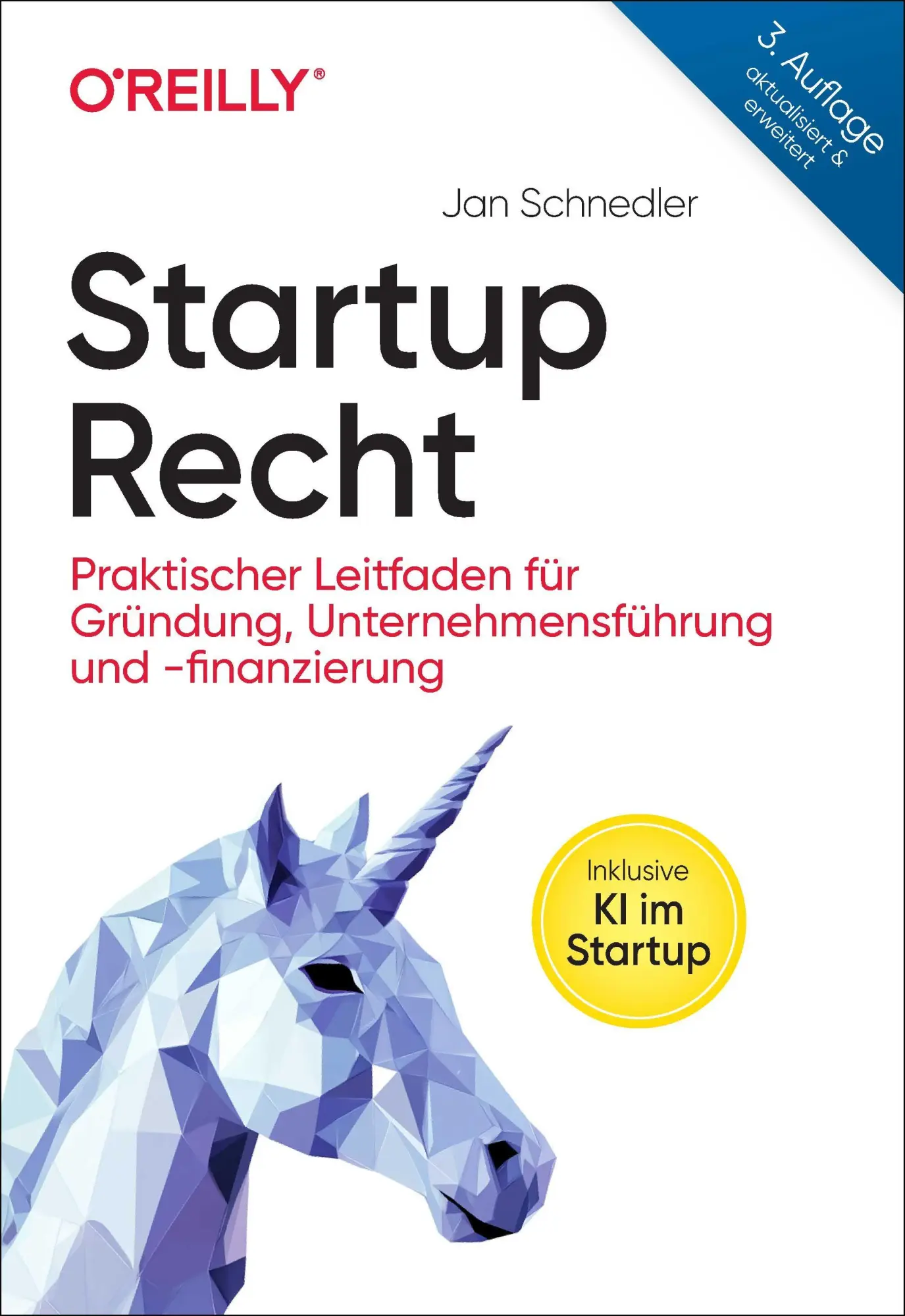 Cover: 9783960092681 | Startup-Recht | Jan Schnedler | Taschenbuch | 556 S. | Deutsch | 2025
