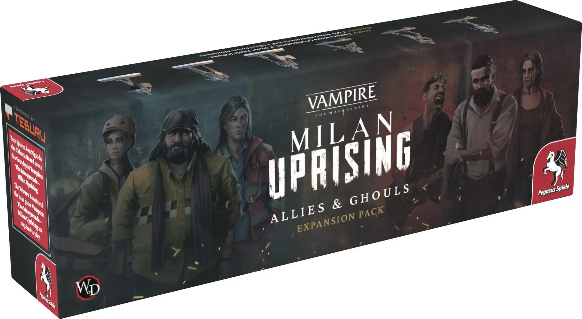 Cover: 4250231742781 | Teburu: Milan Uprising (Vampire: The Masquerade) - Allies &amp; Ghouls...