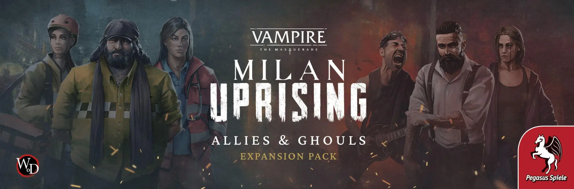 Bild: 4250231742781 | Teburu: Milan Uprising (Vampire: The Masquerade) - Allies &amp; Ghouls...