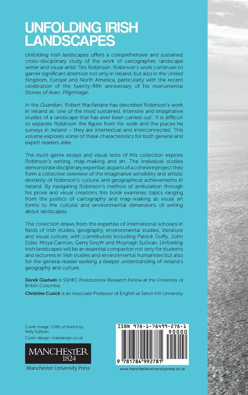 Rückseite: 9781784992781 | Unfolding Irish landscapes | Tim Robinson, culture and environment