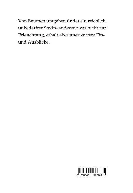 Rückseite: 9783347962781 | Sechs Buchen | Eine Umkreisung in Gedanken | Elisabeth Medbach | Buch