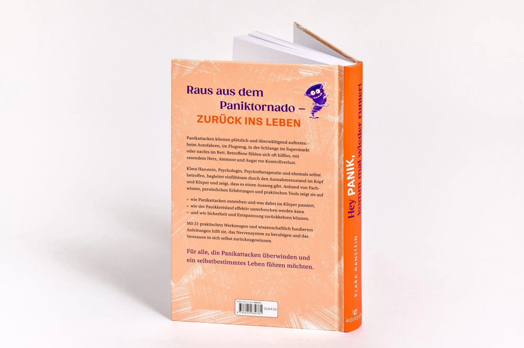 Bild: 9783424632781 | Hey Panik, komm mal wieder runter! | Klara Hanstein | Buch | 256 S.