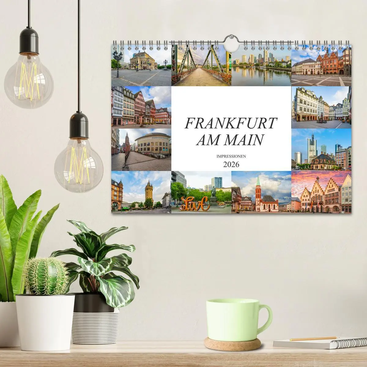 Bild: 9783457782781 | Frankfurt am Main Impressionen (Wandkalender 2026 DIN A4 quer),...