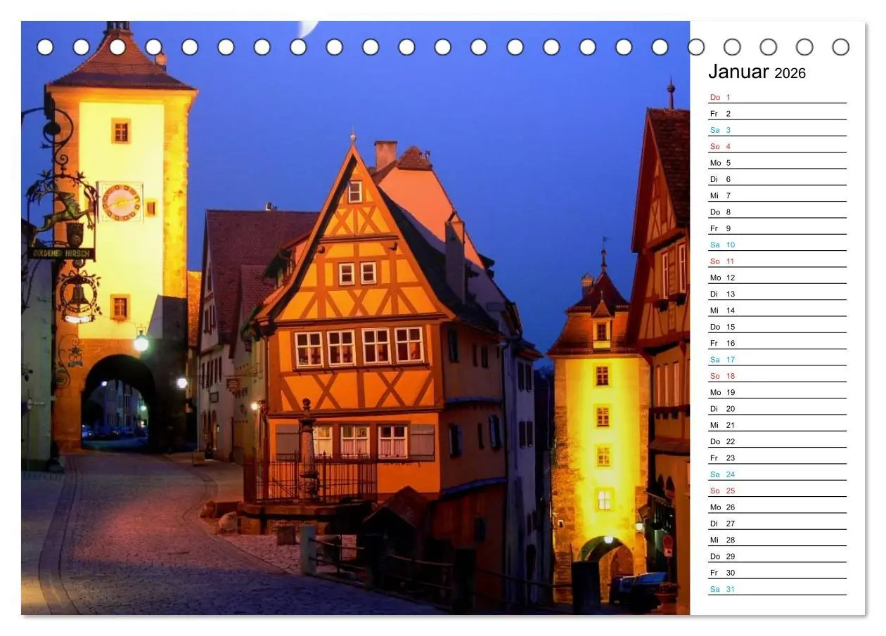 Bild: 9783516012781 | Traumziele in Europa (Tischkalender 2026 DIN A5 quer), CALVENDO...