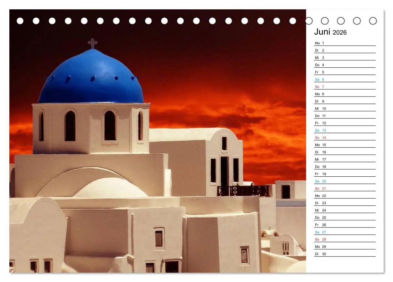 Bild: 9783516012781 | Traumziele in Europa (Tischkalender 2026 DIN A5 quer), CALVENDO...