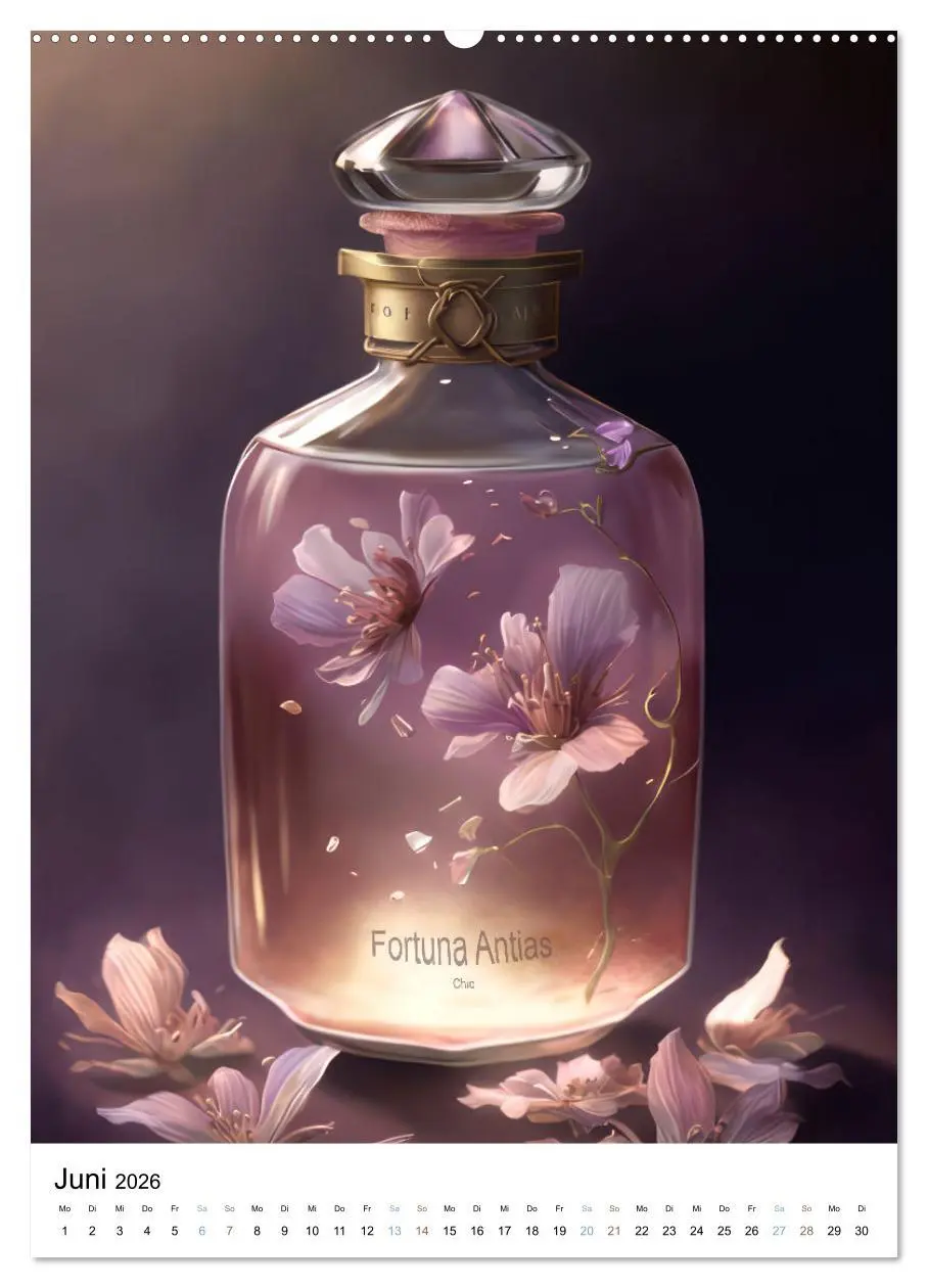 Bild: 9783516322781 | Parfum Eleganz im Glas (Wandkalender 2026 DIN A2 hoch), CALVENDO...