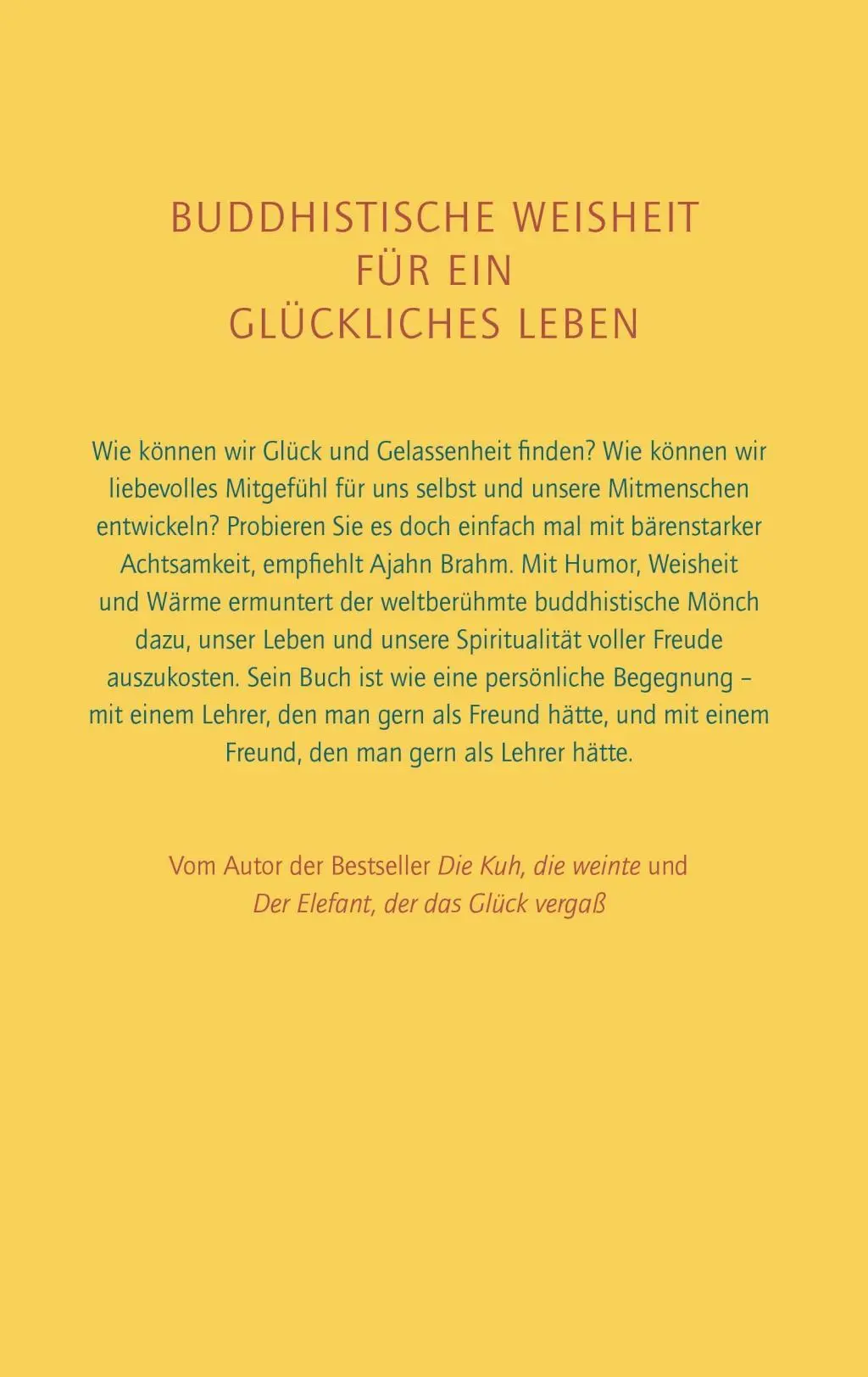 Bild: 9783778782781 | Wie hilft der Bär beim Glücklichsein? | Ajahn Brahm | Buch | 272 S.