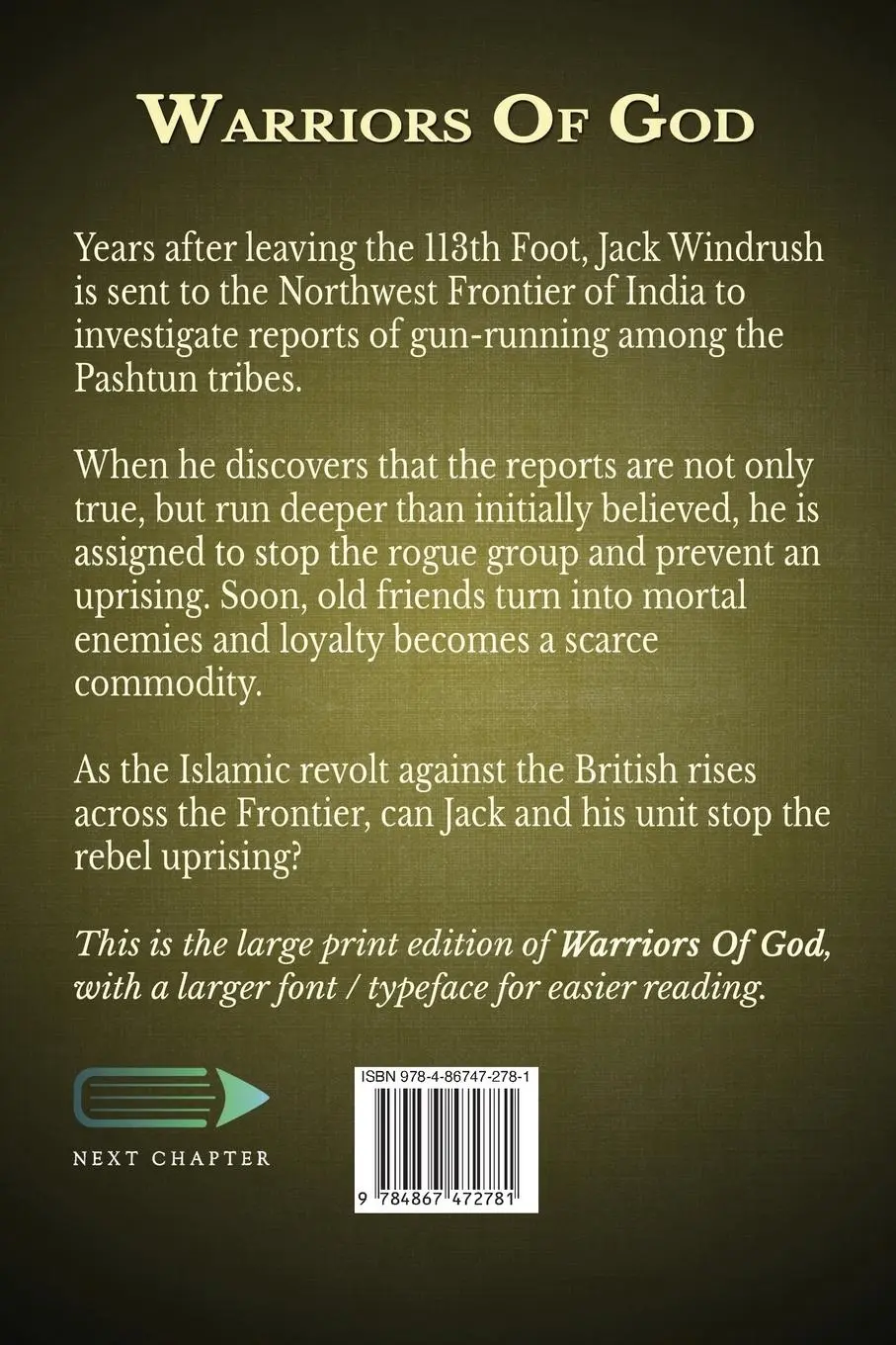 Rückseite: 9784867472781 | Warriors Of God | Malcolm Archibald | Taschenbuch | Jack Windrush