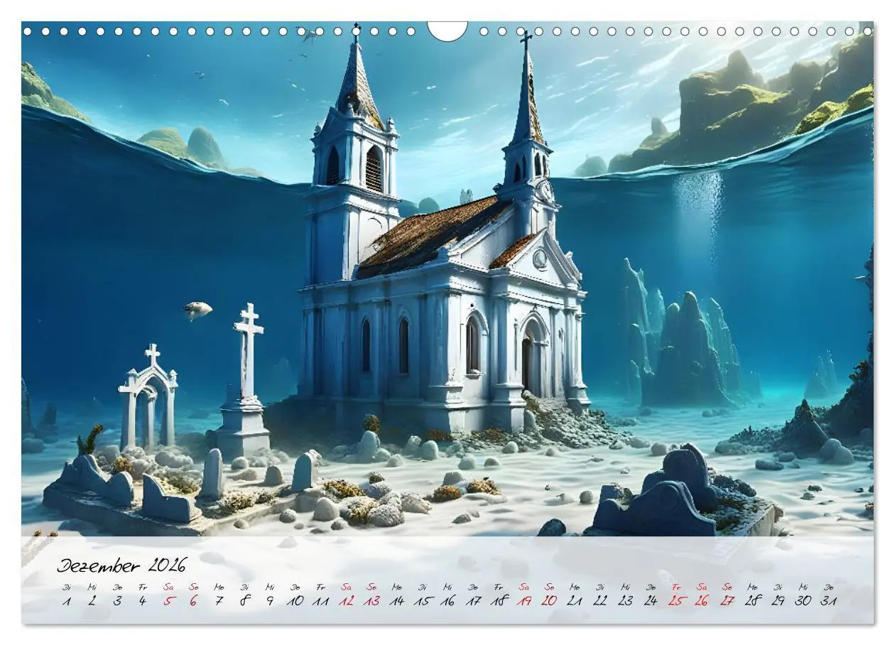 Bild: 9783457392881 | Geheimnisse der Unterwasserwelten (Wandkalender 2026 DIN A3 quer),...