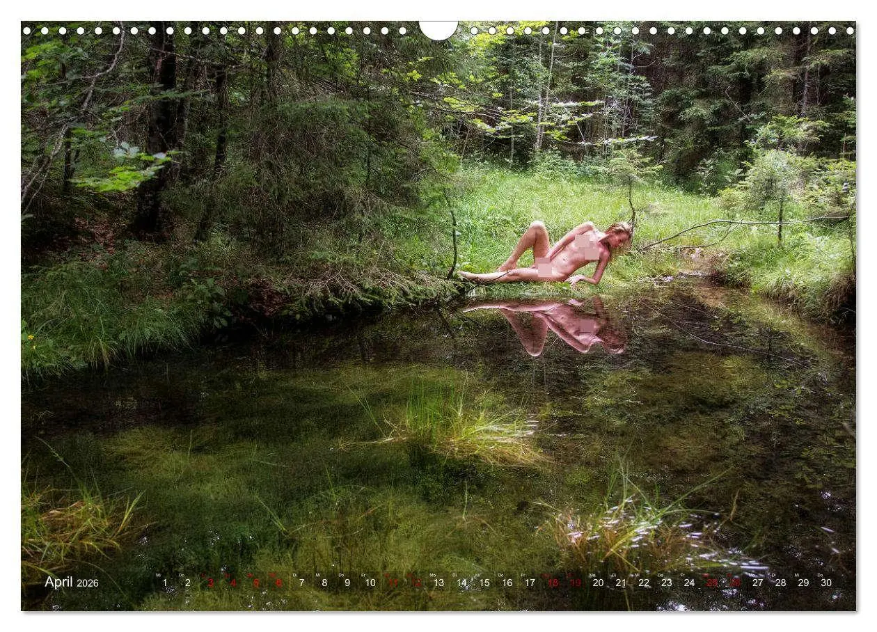 Bild: 9783457772881 | Akt und Natur - im Zauberwald (Wandkalender 2026 DIN A3 quer),...