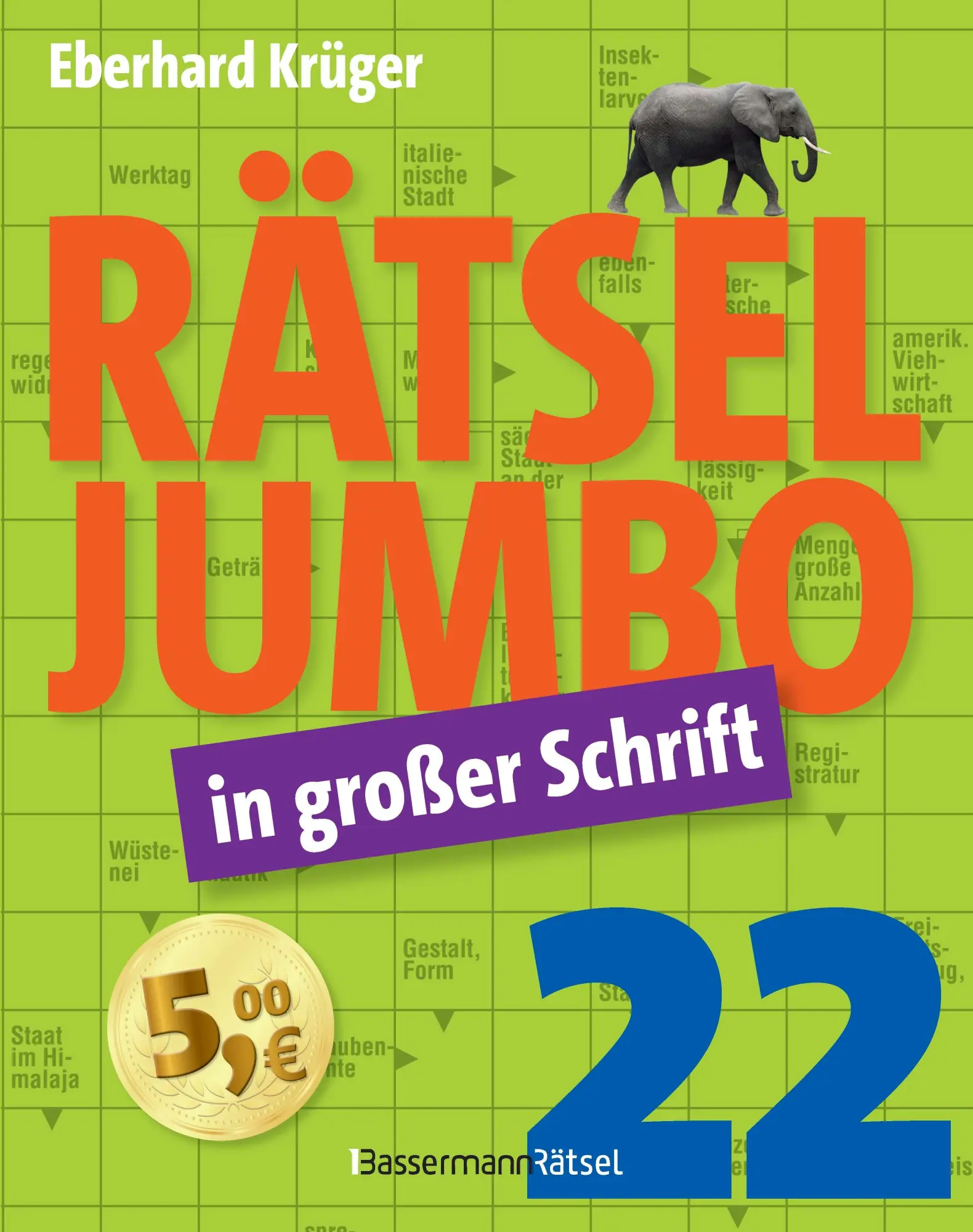 Cover: 9783809452881 | Rätseljumbo in großer Schrift 22 | Eberhard Krüger | Taschenbuch
