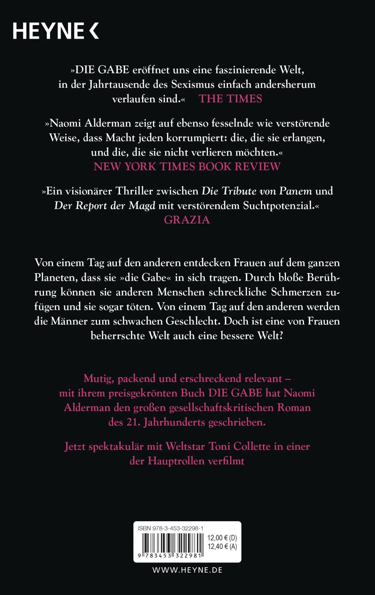 Bild: 9783453322981 | Die Gabe | Filmausgabe - Roman | Naomi Alderman | Taschenbuch | 464 S.