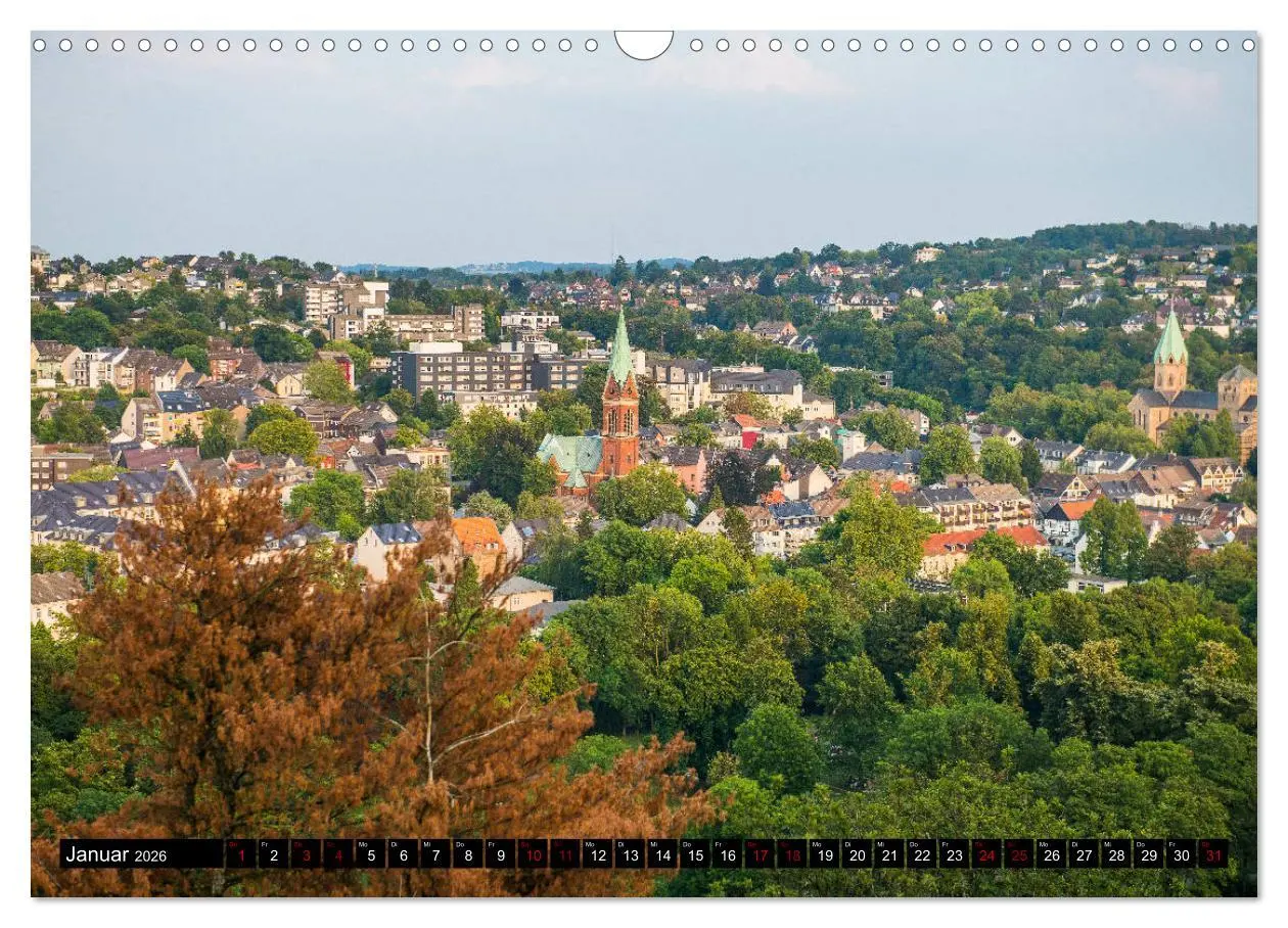 Bild: 9783457762981 | Werden, die Perle an der Ruhr (Wandkalender 2026 DIN A3 quer),...