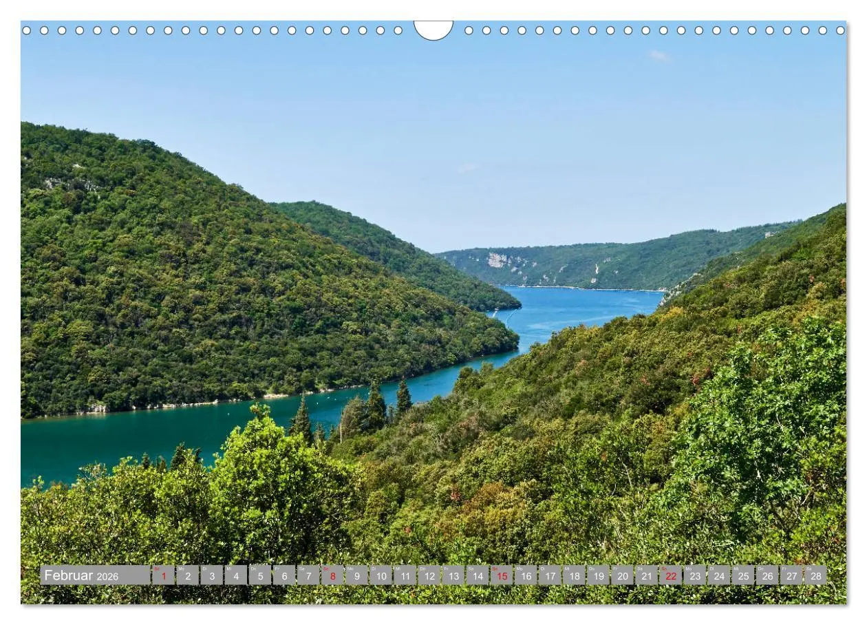 Bild: 9783457832981 | ISTRIEN (Wandkalender 2026 DIN A3 quer), CALVENDO Monatskalender