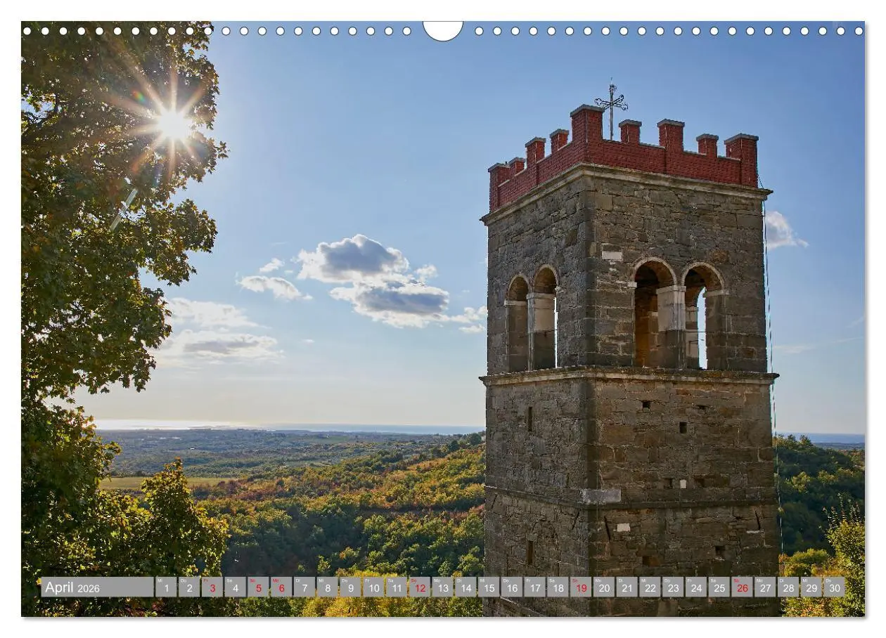 Bild: 9783457832981 | ISTRIEN (Wandkalender 2026 DIN A3 quer), CALVENDO Monatskalender