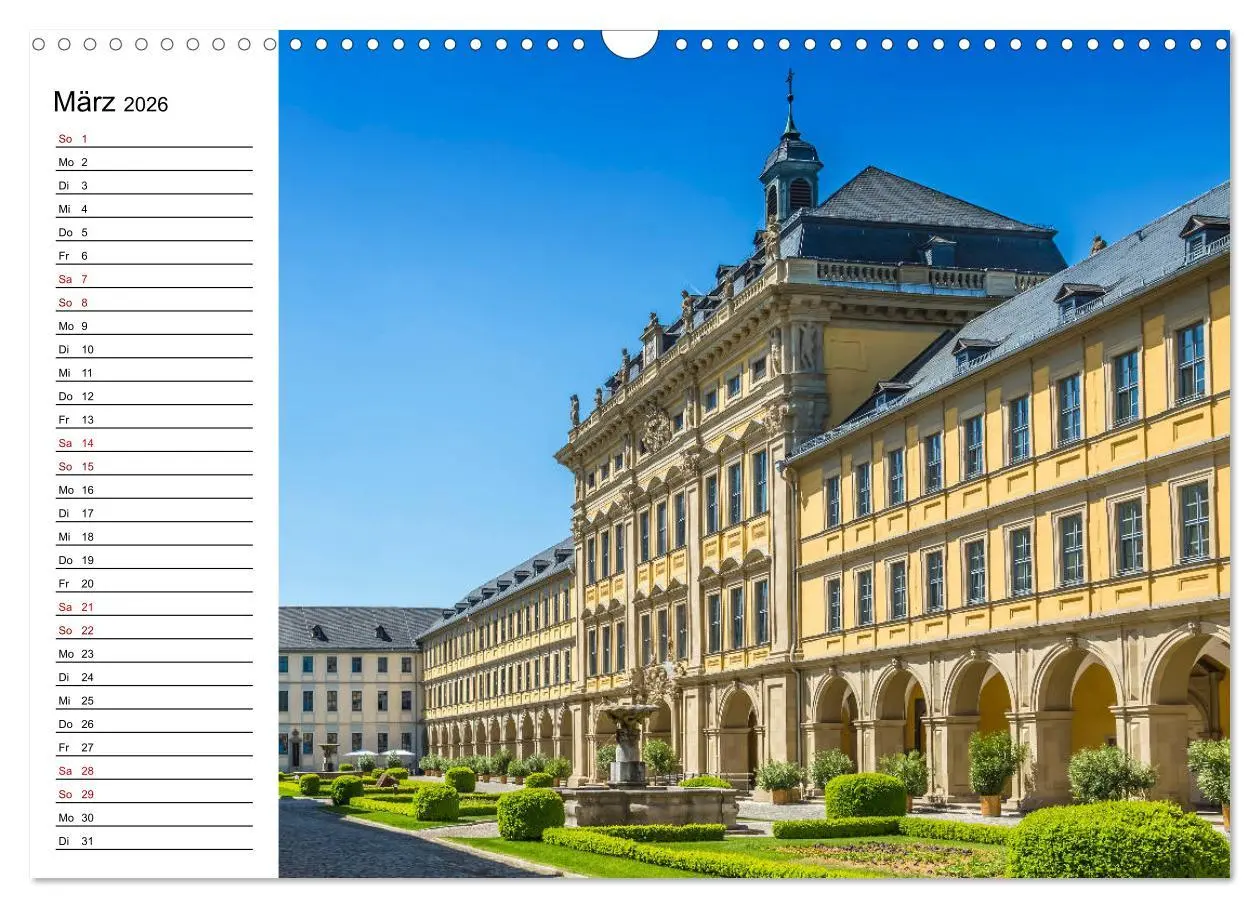 Bild: 9783457902981 | WÜRZBURG Historisches Stadtherz (Wandkalender 2026 DIN A3 quer),...