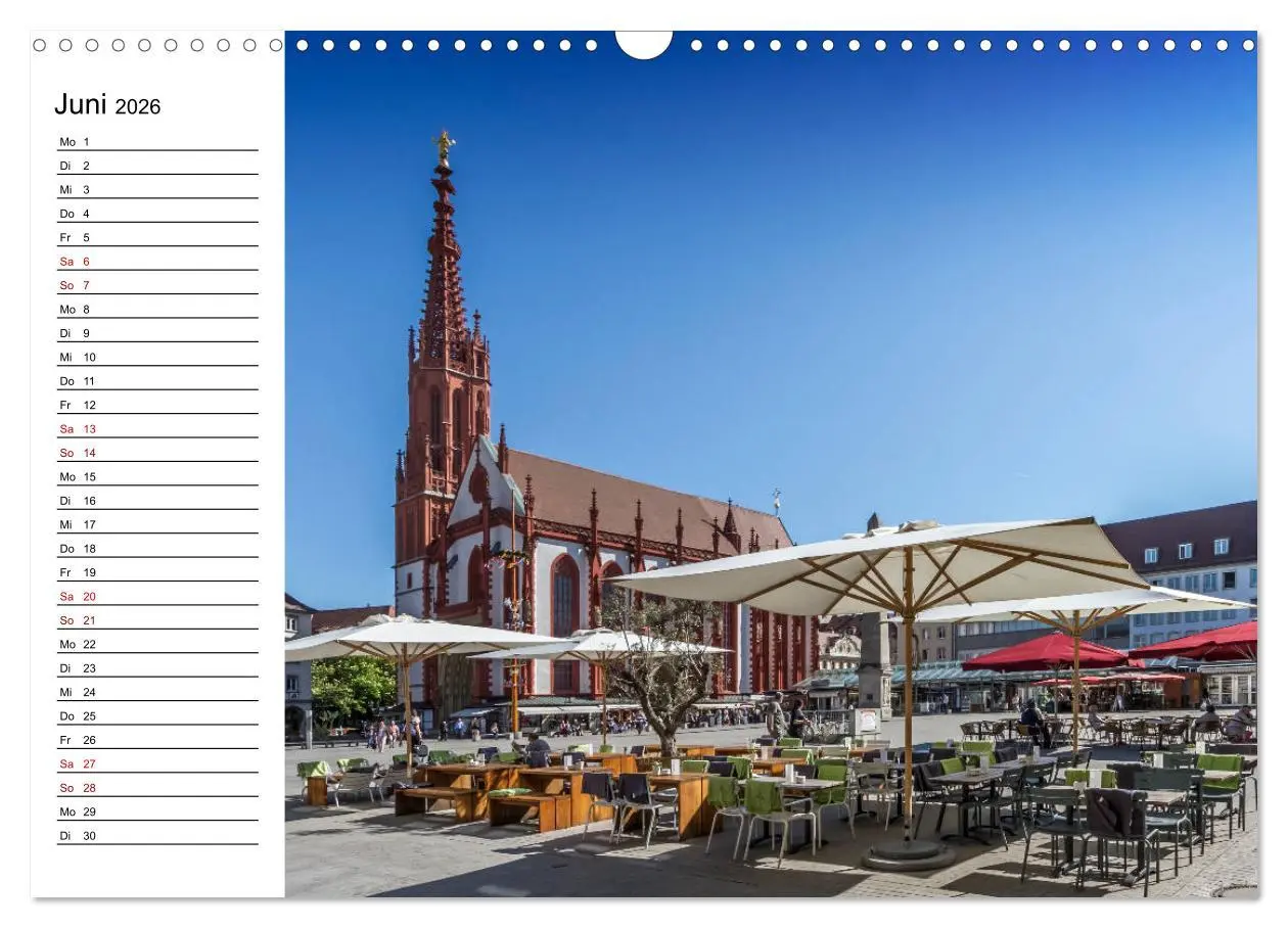 Bild: 9783457902981 | WÜRZBURG Historisches Stadtherz (Wandkalender 2026 DIN A3 quer),...