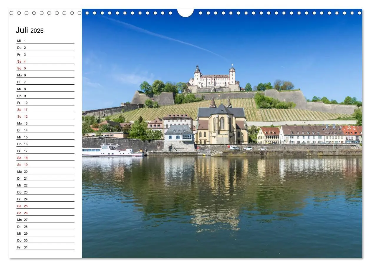 Bild: 9783457902981 | WÜRZBURG Historisches Stadtherz (Wandkalender 2026 DIN A3 quer),...