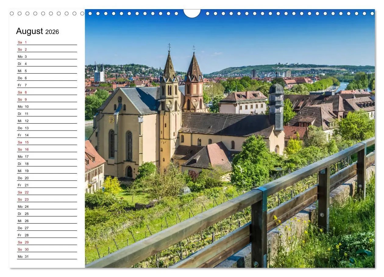 Bild: 9783457902981 | WÜRZBURG Historisches Stadtherz (Wandkalender 2026 DIN A3 quer),...