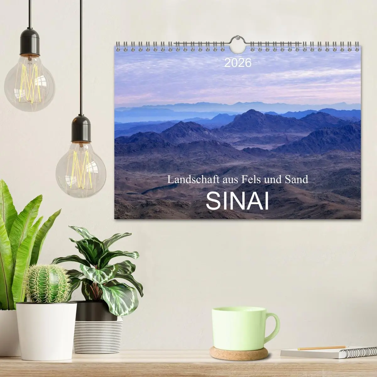 Bild: 9783516092981 | Sinai - Landschaft aus Fels und Sand (Wandkalender 2026 DIN A4...