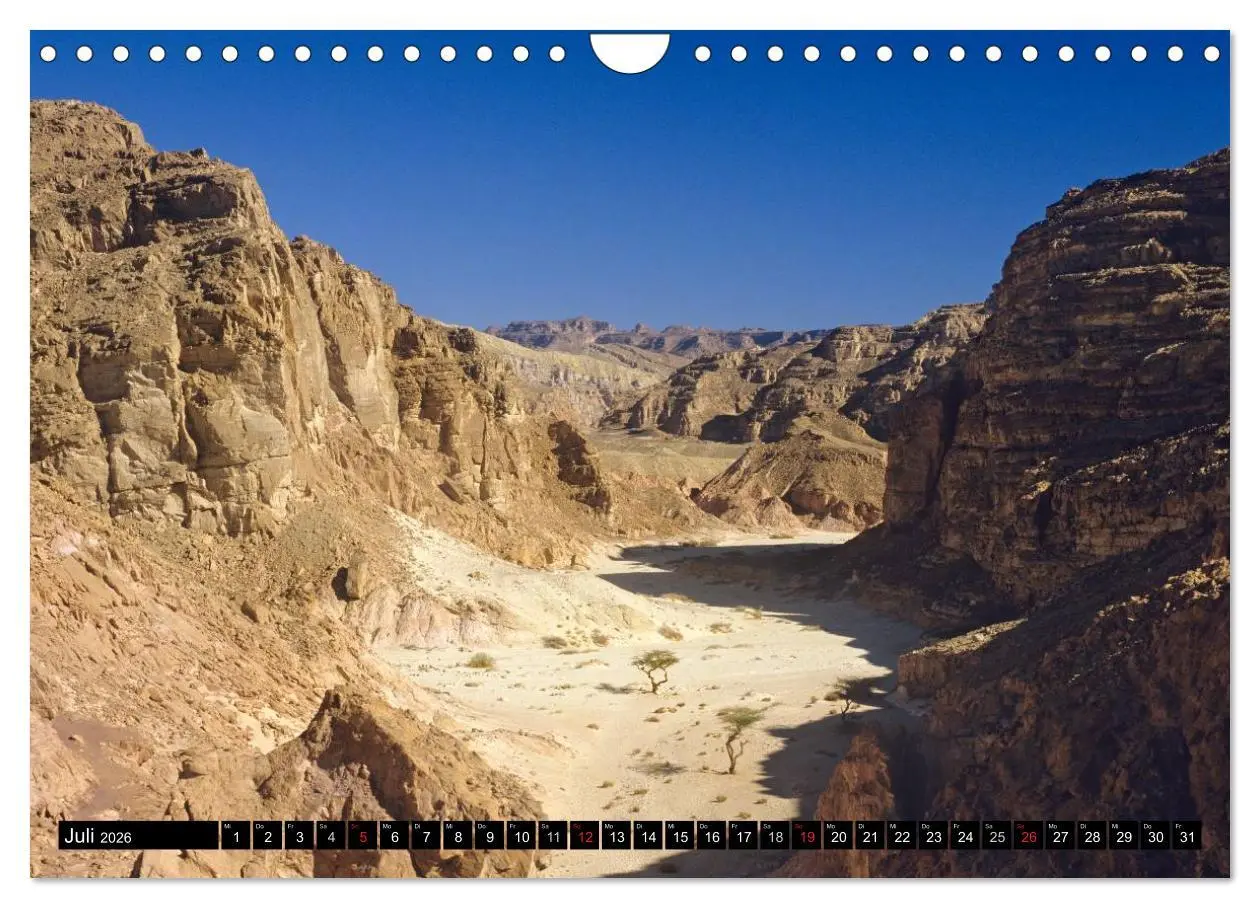 Bild: 9783516092981 | Sinai - Landschaft aus Fels und Sand (Wandkalender 2026 DIN A4...