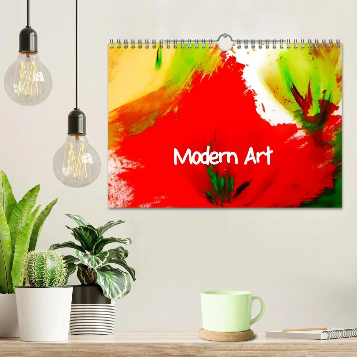 Bild: 9783516232981 | Modern Art (Wandkalender 2026 DIN A4 quer), CALVENDO Monatskalender