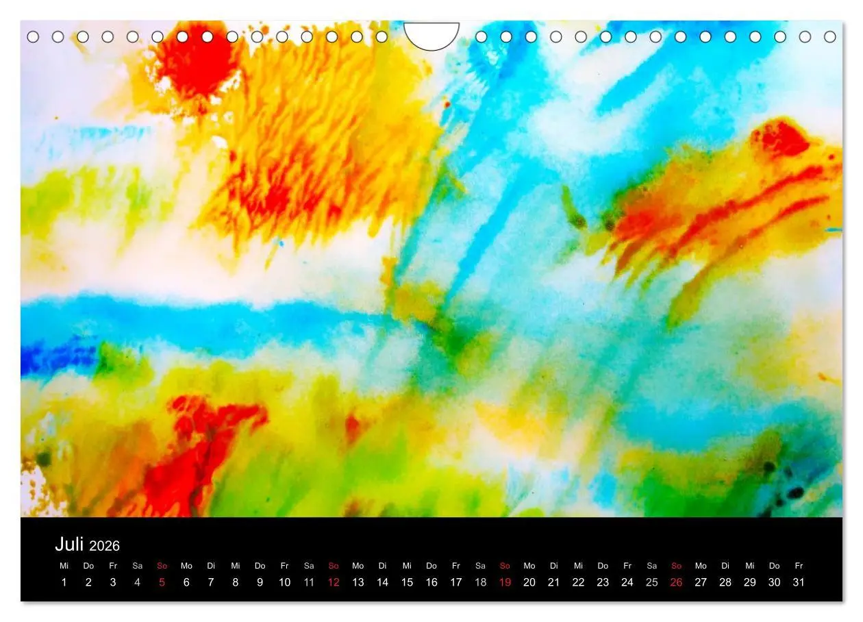Bild: 9783516232981 | Modern Art (Wandkalender 2026 DIN A4 quer), CALVENDO Monatskalender