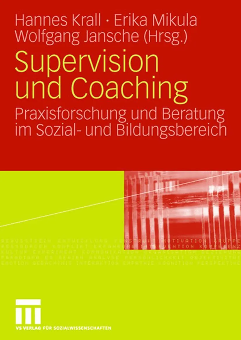 Cover: 9783531152981 | Supervision und Coaching | Johannes Krall (u. a.) | Taschenbuch | vii