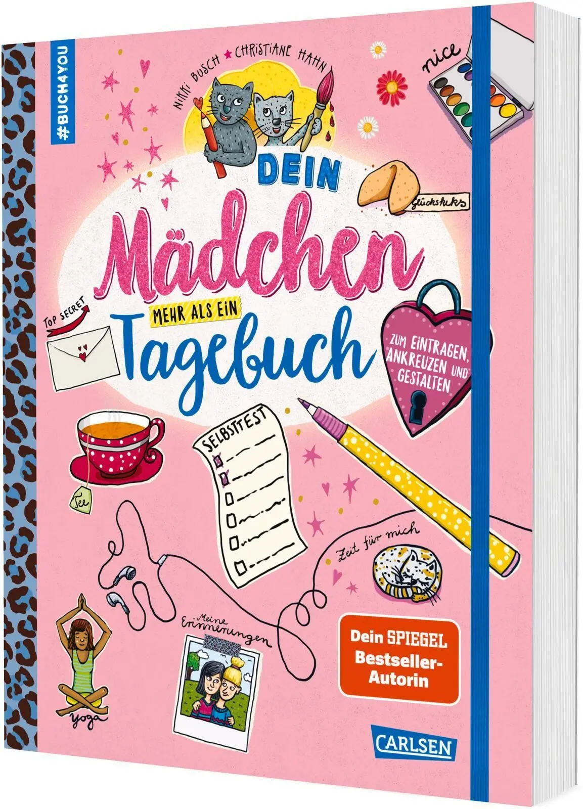 Cover: 9783551192981 | #buch4you: Dein Mädchen-Tagebuch | Nikki Busch | Taschenbuch | 204 S.
