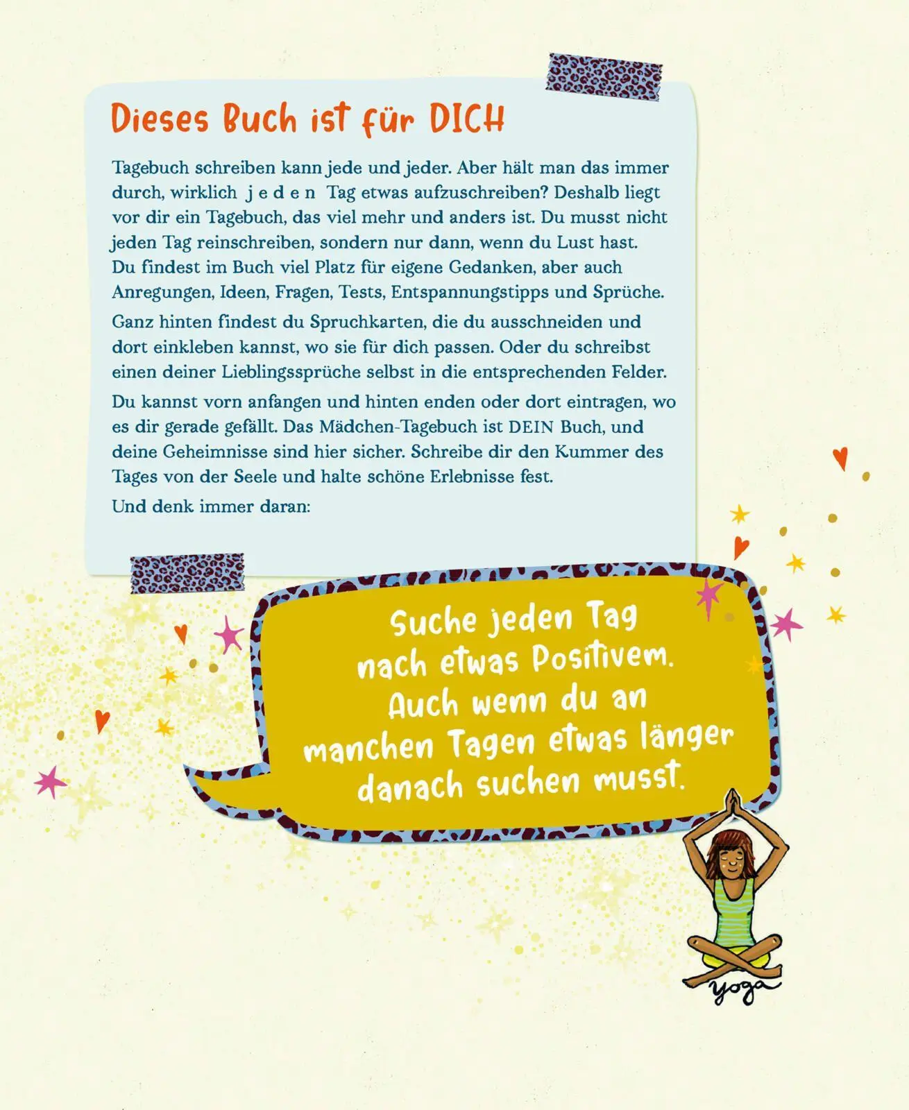 Bild: 9783551192981 | #buch4you: Dein Mädchen-Tagebuch | Nikki Busch | Taschenbuch | 204 S.