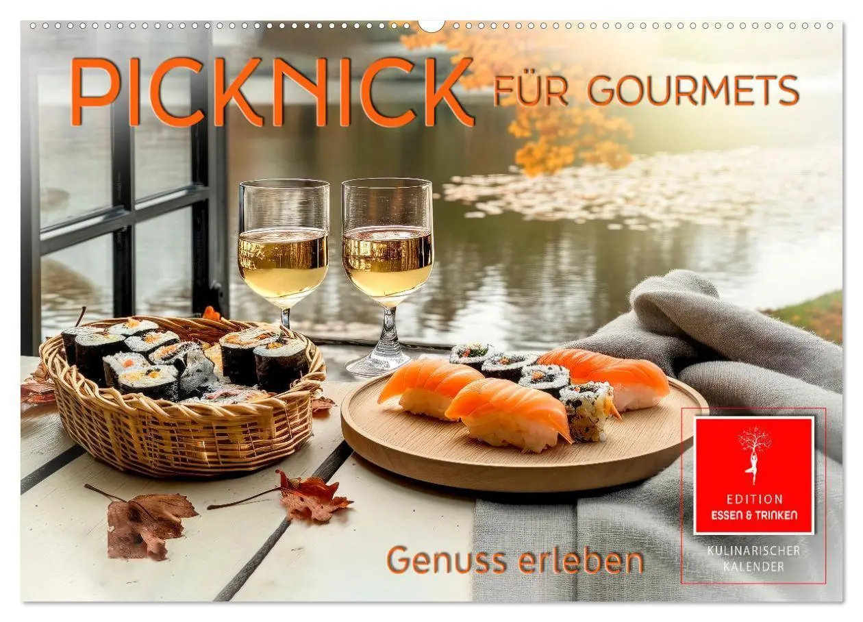 Cover: 9783569182981 | Picknick für Gourmets - Genuss erleben (Wandkalender 2027 DIN A2...