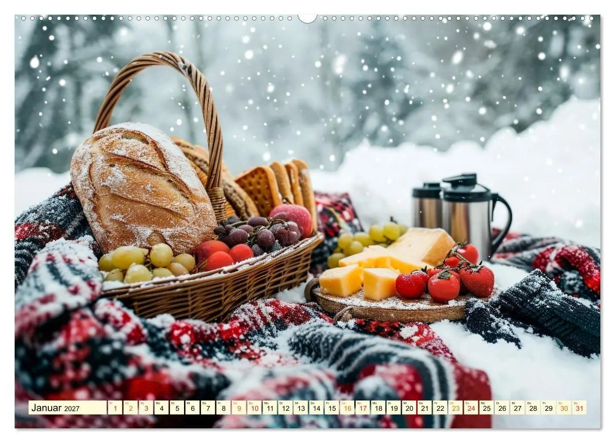 Bild: 9783569182981 | Picknick für Gourmets - Genuss erleben (Wandkalender 2027 DIN A2...