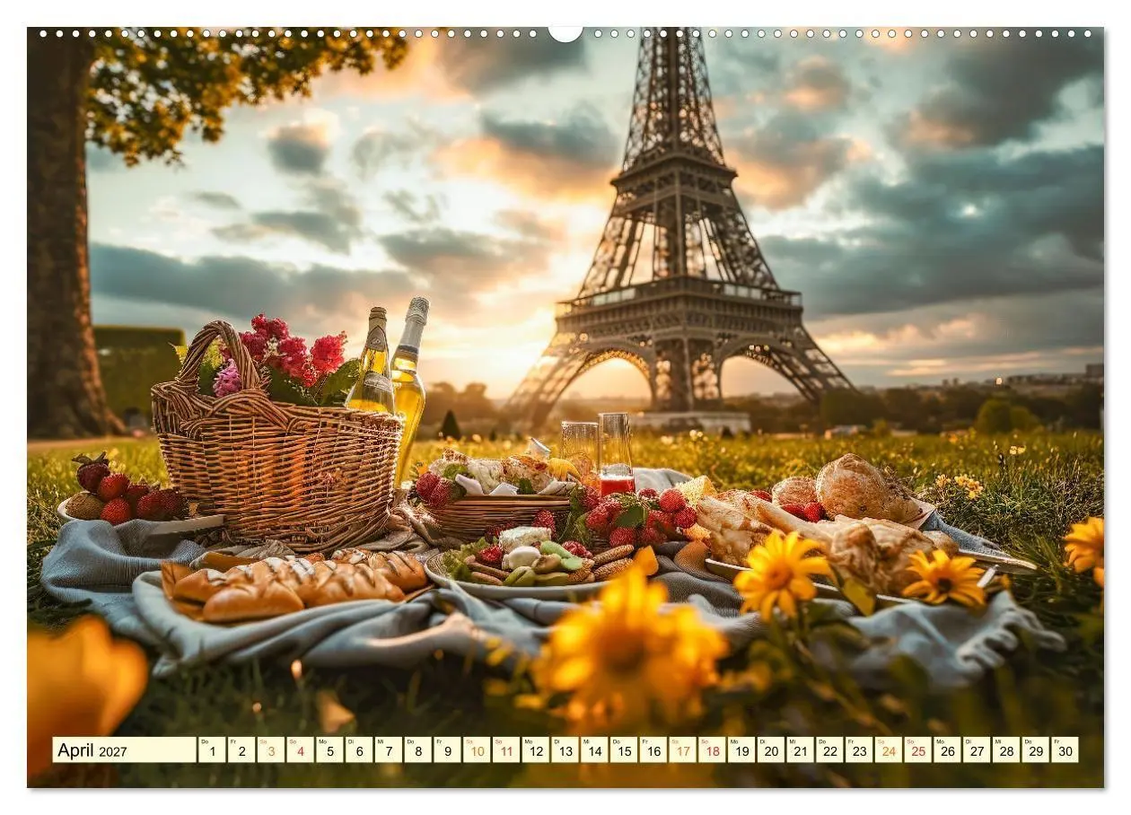 Bild: 9783569182981 | Picknick für Gourmets - Genuss erleben (Wandkalender 2027 DIN A2...