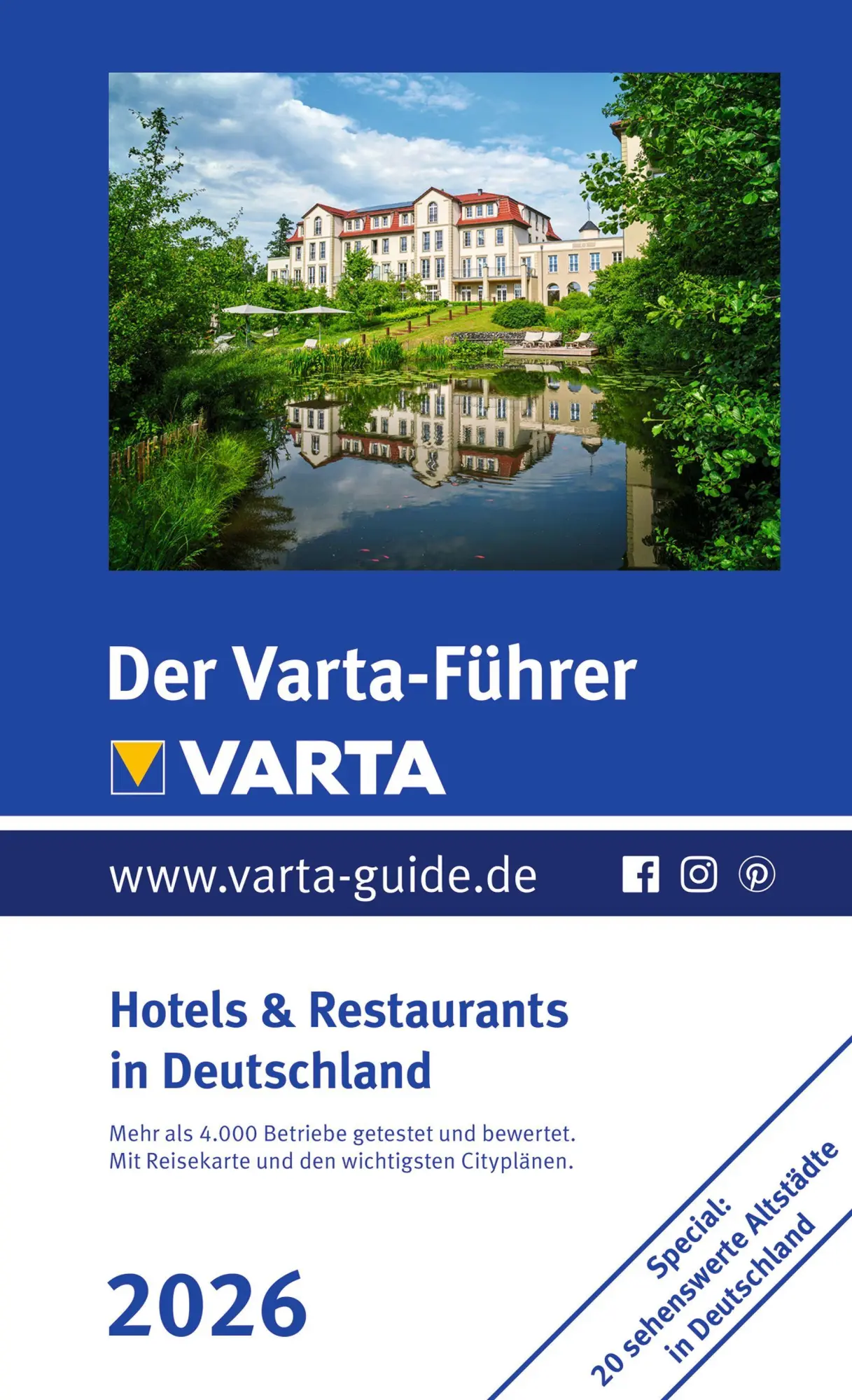 Cover: 9783575022981 | Der Varta-Führer 2026 Hotels &amp; Restaurants in Deutschland | Buch