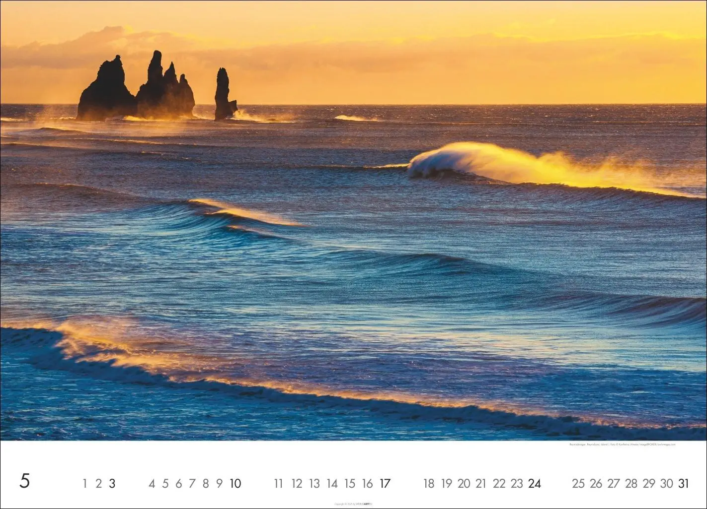 Bild: 9783839902981 | Das Meer Kalender 2026 | Kalender | Spiralbindung | 14 S. | Deutsch