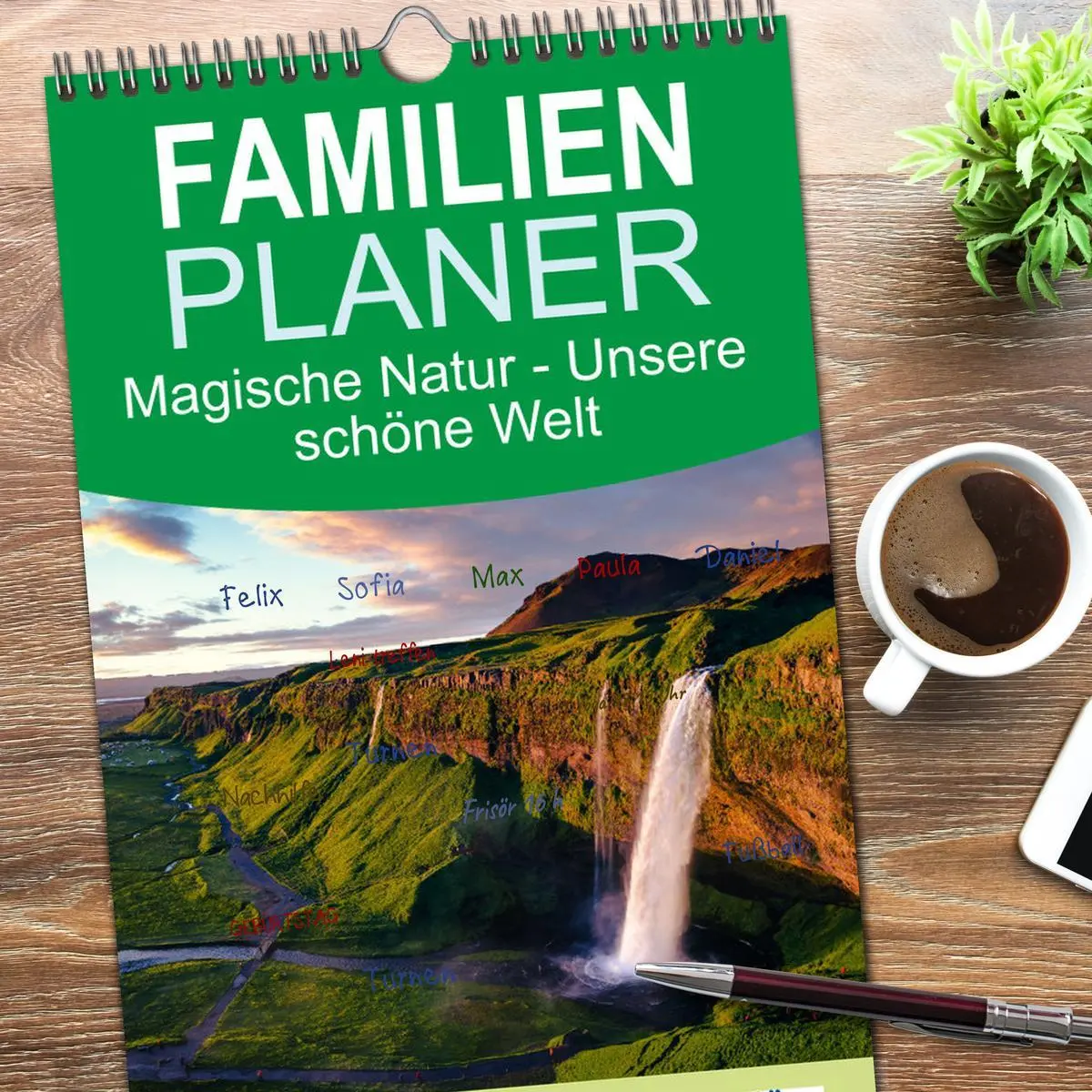 Bild: 9783516503081 | Familienplaner 2026 - Magische Natur - Unsere schöne Welt mit 5...