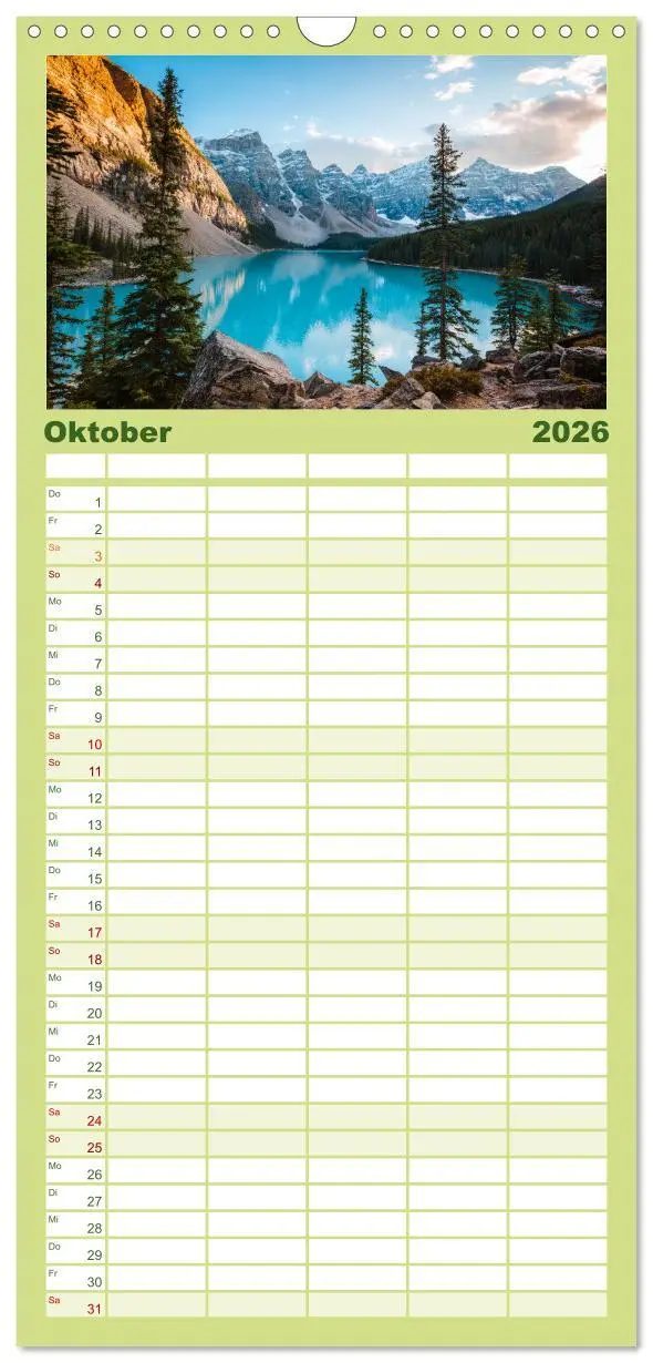 Bild: 9783516503081 | Familienplaner 2026 - Magische Natur - Unsere schöne Welt mit 5...
